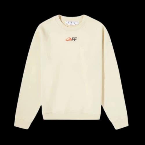 Off-White The Opposite Casual Tee 'Beige/black'