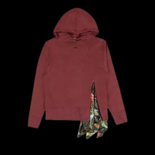 Off-White Foulard Hoodie 'Bordeuax/Red'