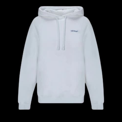 Off-White Diag Hoodie 'White'