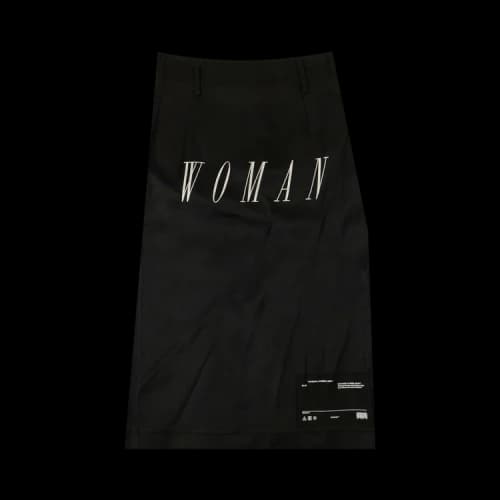 Off-White High Waisted Woman Skirt 'Black'