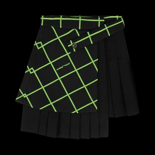 Off-White Paneled Mini Skirt 'Black'