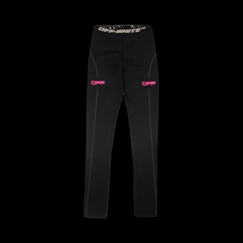 Off-White Active Leggings 'Black/Fuchsia'