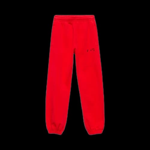 Off-White Logo Slim Pant 'Red'