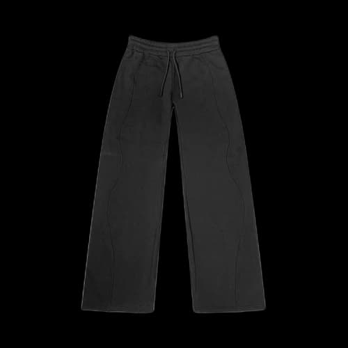 OFF-WHITE Piping-Detail Cotton Track Pants Black