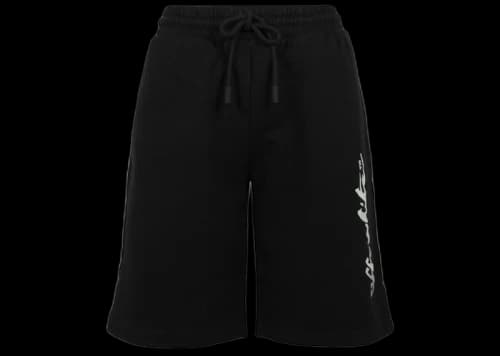 OFF-WHITE Painter Logo Sweat Shorts Black