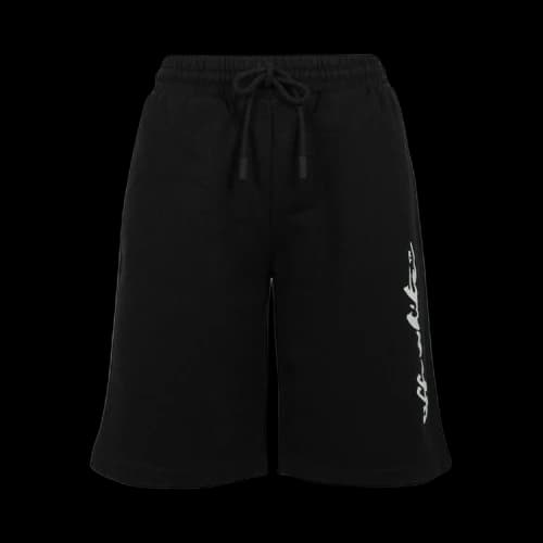 Off-White Printed French Terry Shorts 'Black'