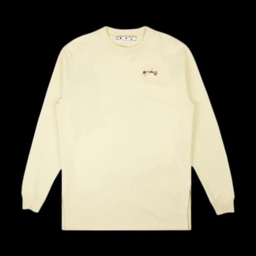 Off-White Arrow Flowers Dress 'Beige'