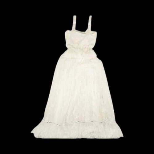 Off-White Embroidered Arrow Dress 'White'