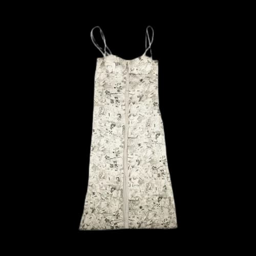 Off-White Graphic Long Dress 'White'