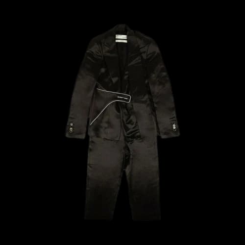 Off-White Check Jumpsuit 'Black/Green'