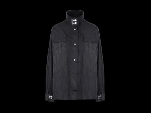 OFF-WHITE Track Coat Black/White