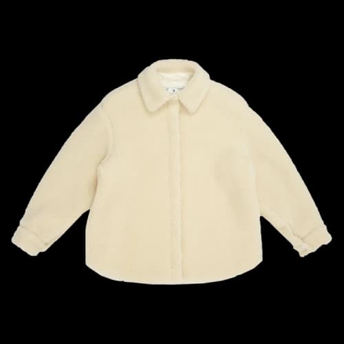 Off-White Teddy Arrow Puffy Overshirt 'Sand'
