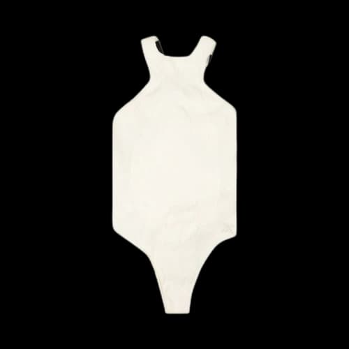 Off-White Logo Swimsuit 'White'