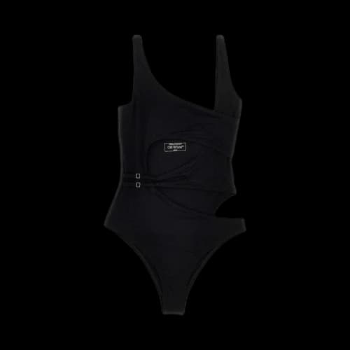 Off-White Meteor Swimsuit 'Black No Color'