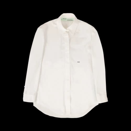 Off-White Basic Button Down Shirt 'White'