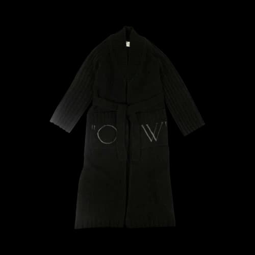 Off-White Logo Cardigan 'Black'