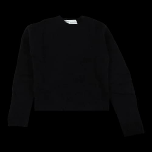 Off-White Contrast Stitched Sweater 'Black'