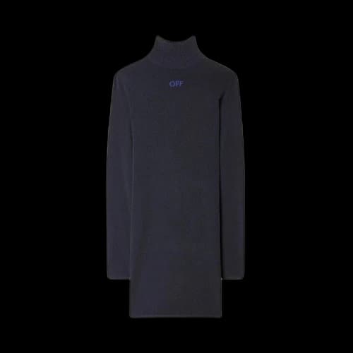 Off-White Slick Mini Dress 'Blue'