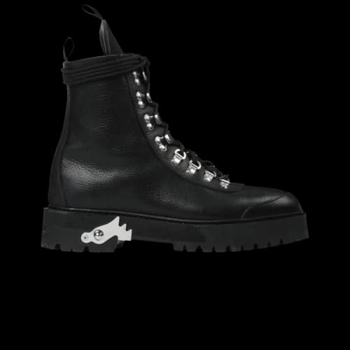 Off-White Leather Hiking Boot 'Black' (Women's)