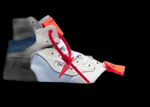 Off-White High Top White Blue (Women's)