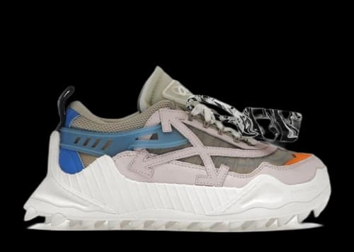 OFF-WHITE Odsy-1000 Beige Pink Blue (Women's)