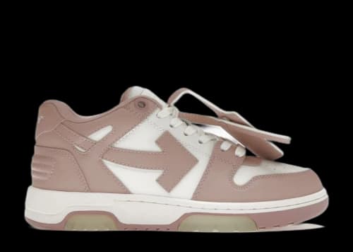 Off-White Out Of Office Calf Leather White Pink (Women's)