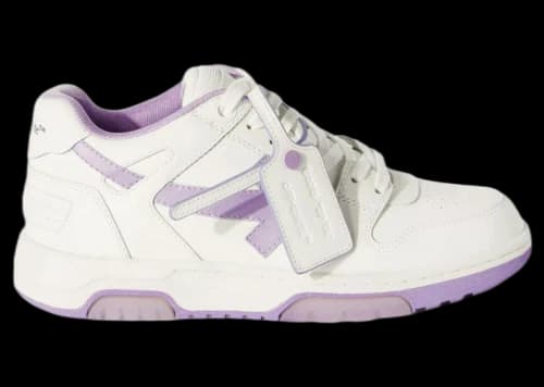 OFF-WHITE Out Of Office OOO Low Tops White Lilac (Women's)