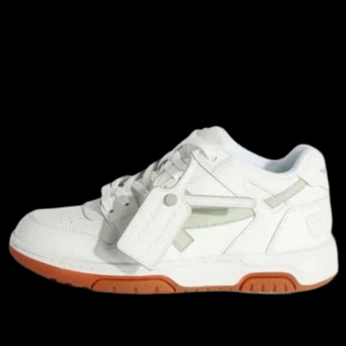 Off-White Out Of Office Low-Top Sneaker 'White Brown' (Women's)