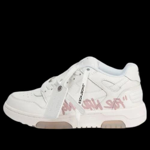 Off-White Out Of Office Low-Top For Walking Sneaker 'White Pink' (Women's)