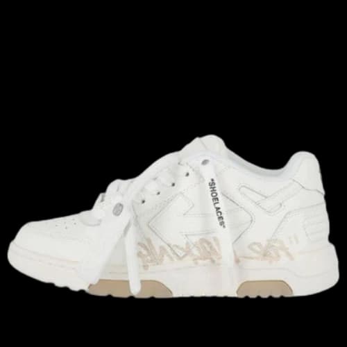 Off-White Out Of Office Low-Top Sneaker 'White Beige' (Women's)