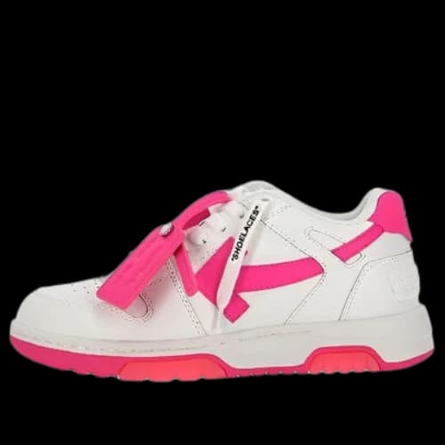 Off-White Out Of Office Calf Leather Sneaker 'White Red' (Women's)