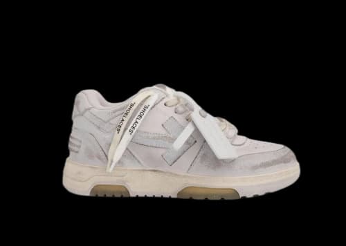 OFF-WHITE Out Of Office OOO Low Tops White Vintage (Women's)