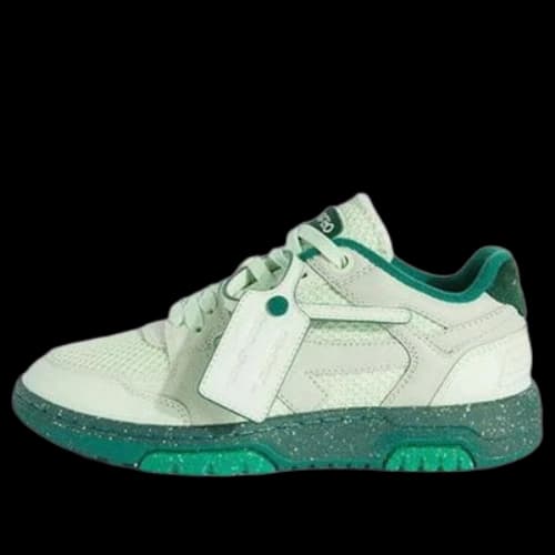 Off-White Slim Out Of Office Low-Top Sneaker 'Green' (Women's)