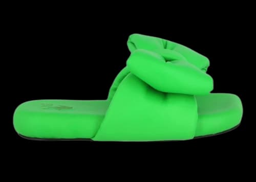 OFF-WHITE Nappa Extra Padded Slipper Green (Women's)