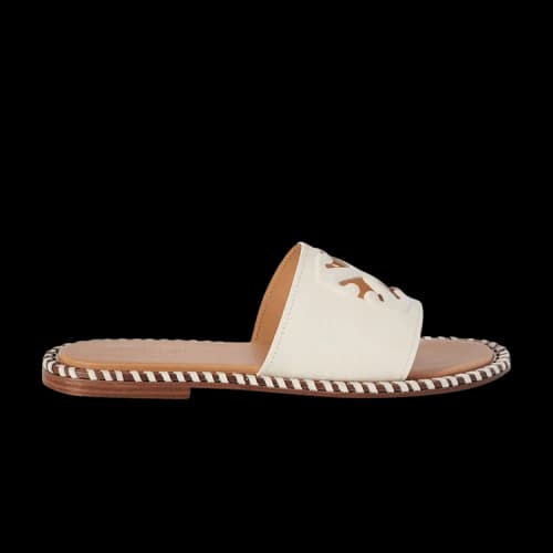Off-White Twist Embossed Arrow Slides 'Off White Brown' (Women's)