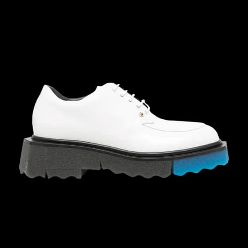 Off-White Calf Sponge Derby Sneaker 'White' (Women's)