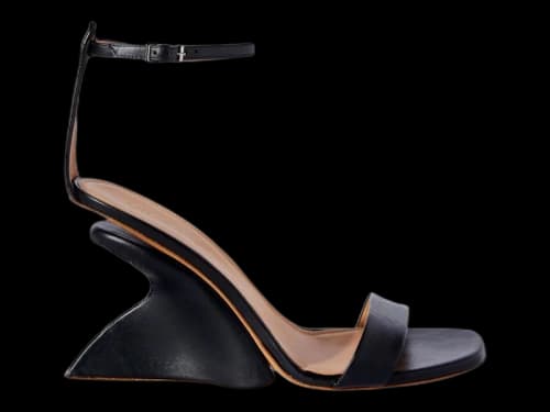OFF-WHITE Jug Wedge Sandal Black (Women's)