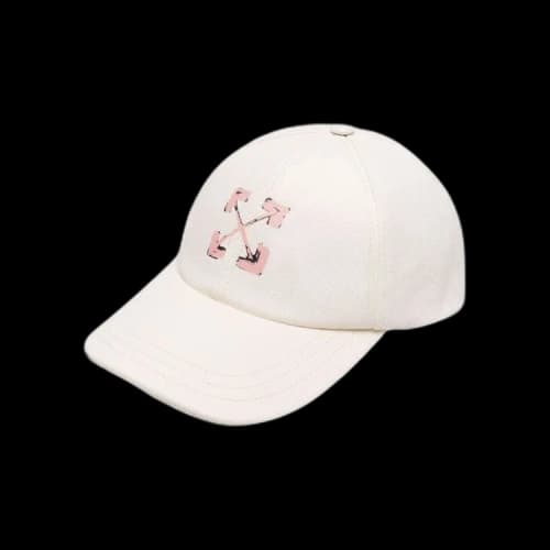 Off-White Arrows Baseball Cap 'Beige/Pink'
