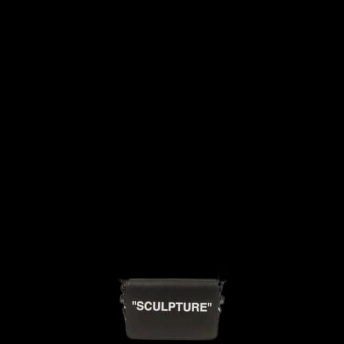 Off-White Sculpture Mini Flap Bag 'Black'