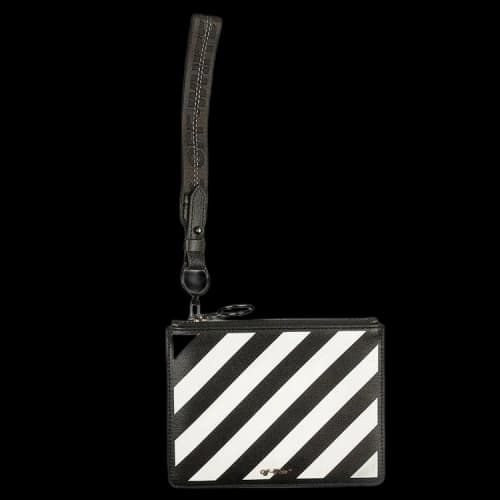 Off-White Flat Diag Double Pouch 'Black'