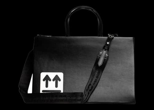 OFF-WHITE Medium Box Bag Black/White