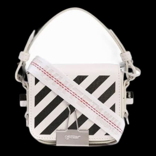 Off-White logo Shoulder Bag Messenger Bag White (Women's)