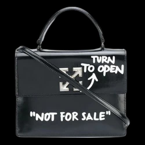 Off-White 2.8 Jitney Black Handbag (Women's)