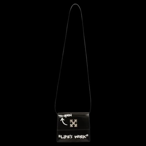 Off-White Quote Jitney 0.7 Shoulder Bag 'Black'