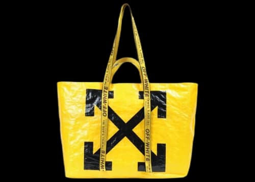 OFF-WHITE Arrows Tote Bag Yellow Black