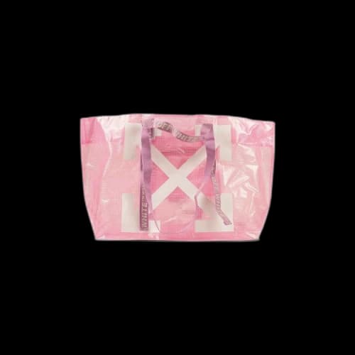 Off-White Logo Shopper Tote Bag 'Pink'