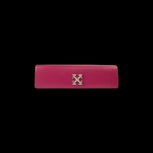 Off-White Leather 2.2 Jintey Clutch Bag 'Pink'