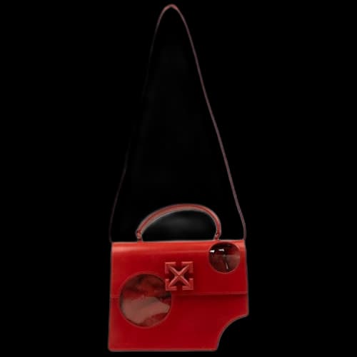 Off-White Meteor Shower Jitney 2.8 Bag 'Red'