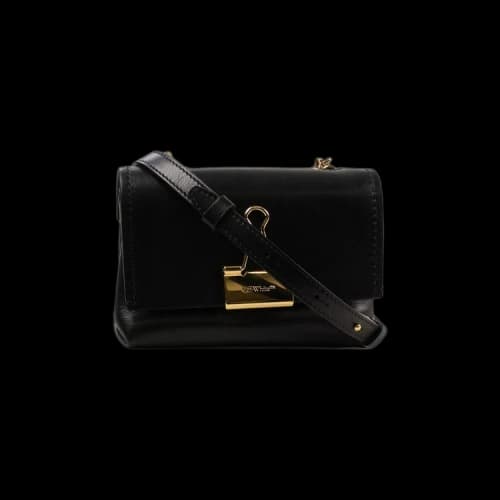 Off-White Binder Clip Small Crossbody Bag 'Black'