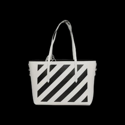 Off-White Binder Tote 'White/Black'